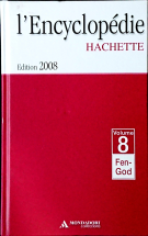L'encyclopedie Hachette 2008 volume 08 : Fen - God