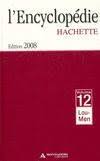 L'encyclopedie Hachette 2008 volume 12 : Lou - Men