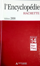 L'encyclopedie Hachette 2008 volume 14 : Ner - Pasq