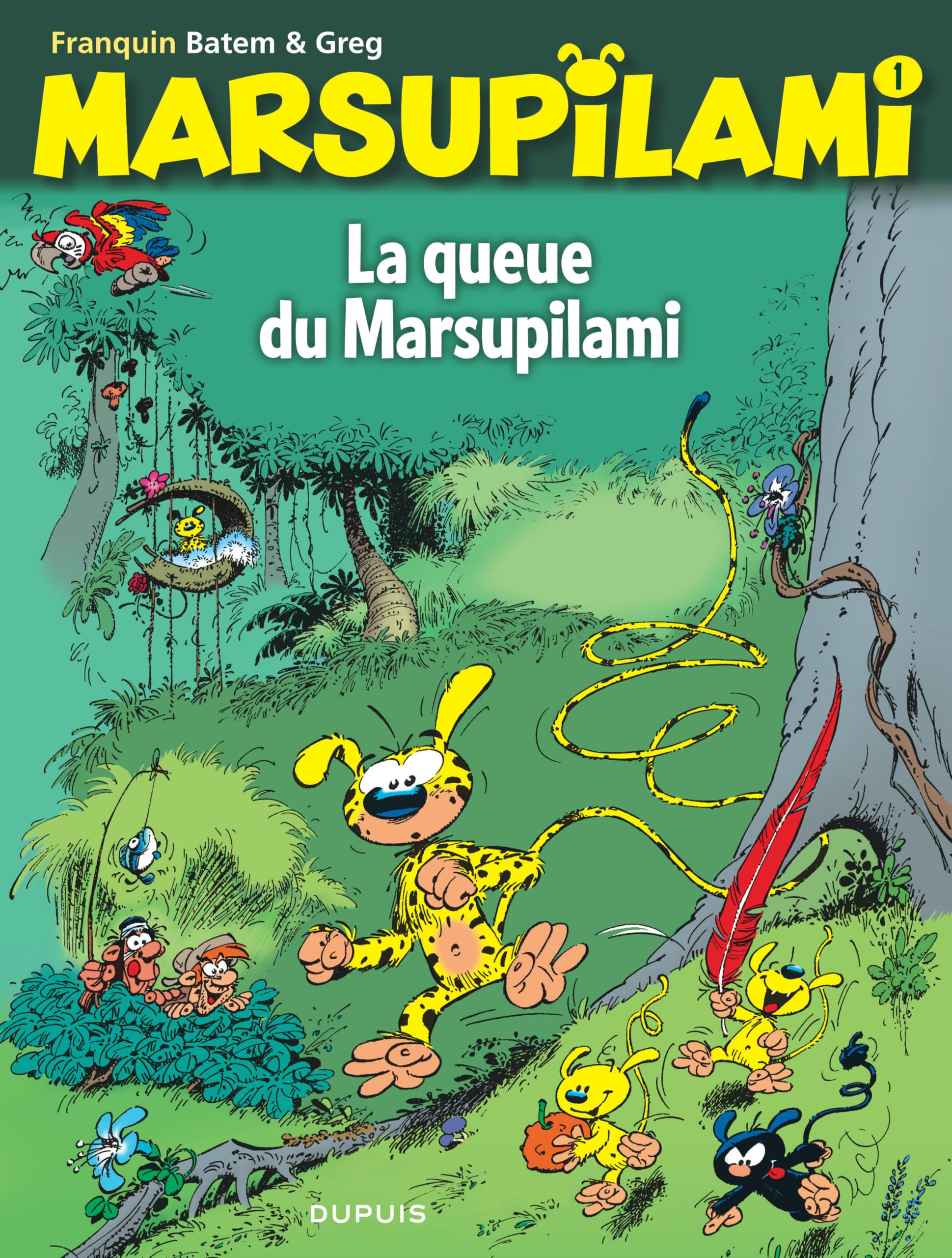 Le Marsupilami, tome 1 : La Queue du Marsupilami (Edition Collection Hachette)