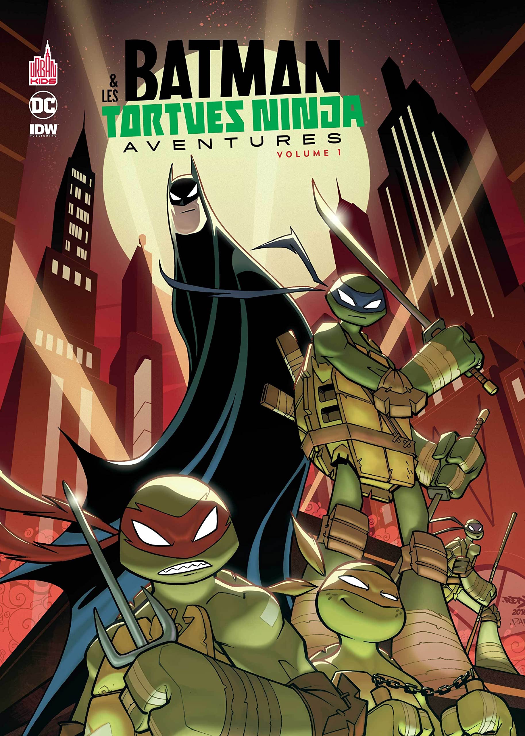 Batman & les Tortues Ninja aventures T.1