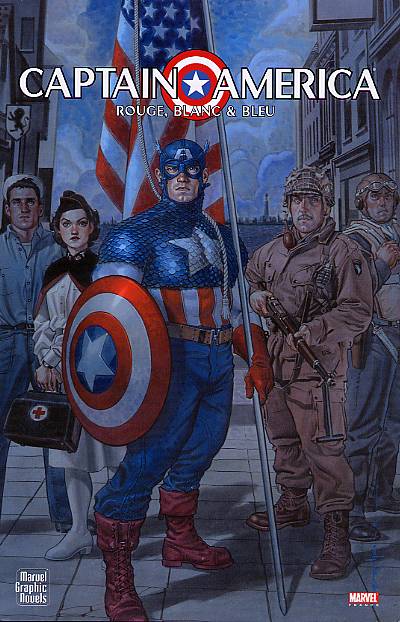 Captain America : Rouge Blanc Et Bleu