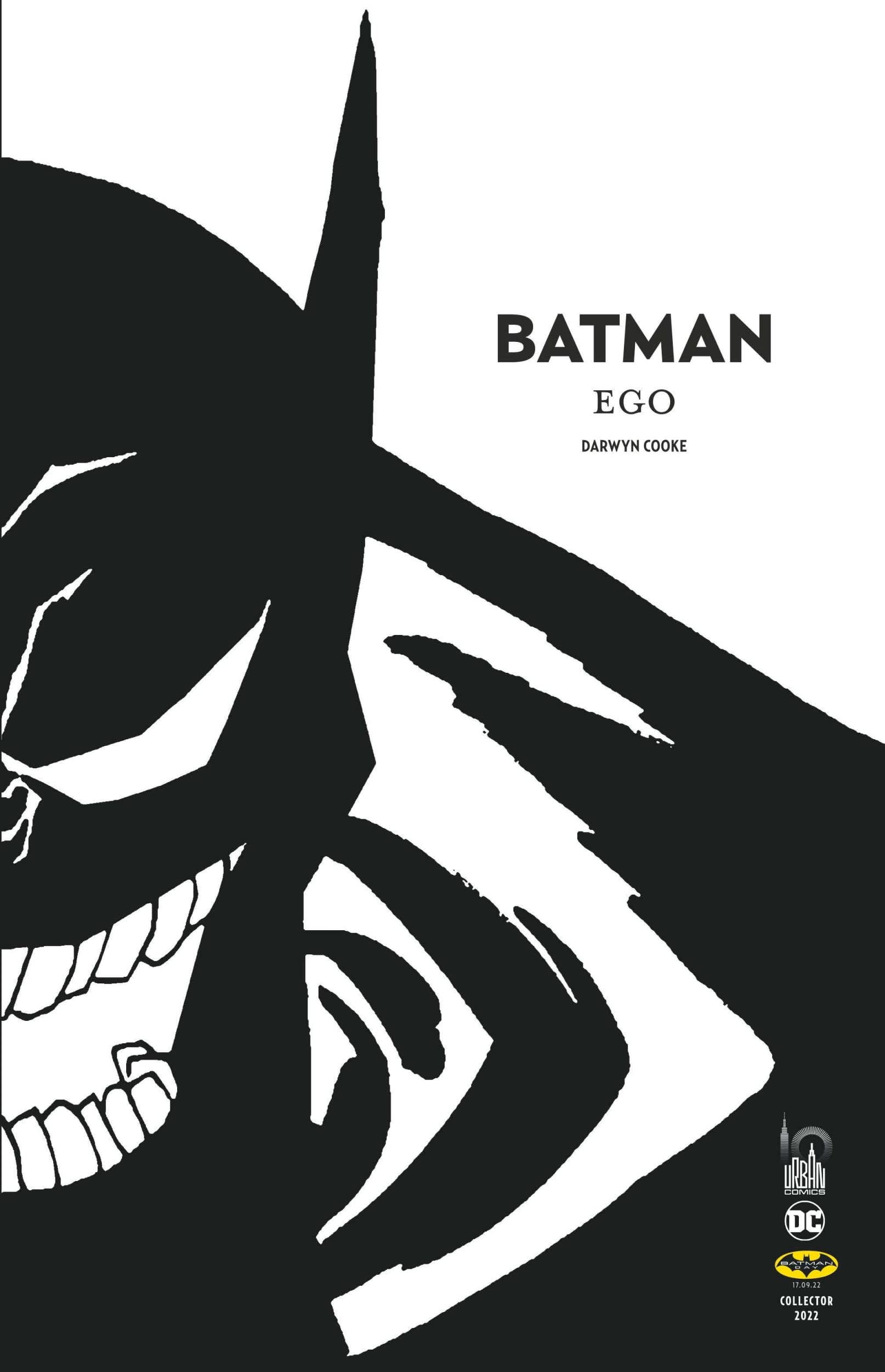 Batman : Ego (Batman Day 2022)(Noir et blanc)