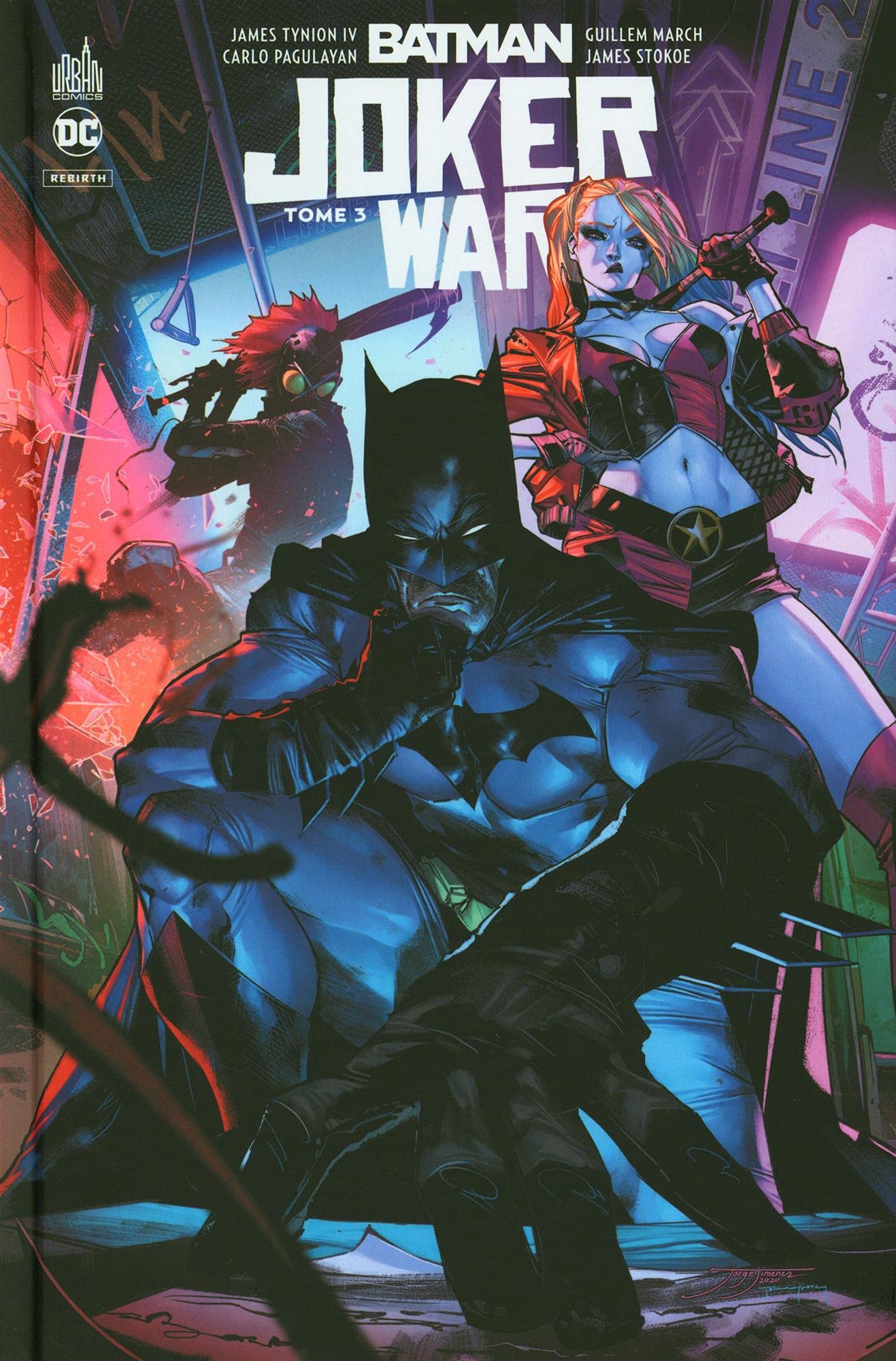 Batman Joker war tome 3