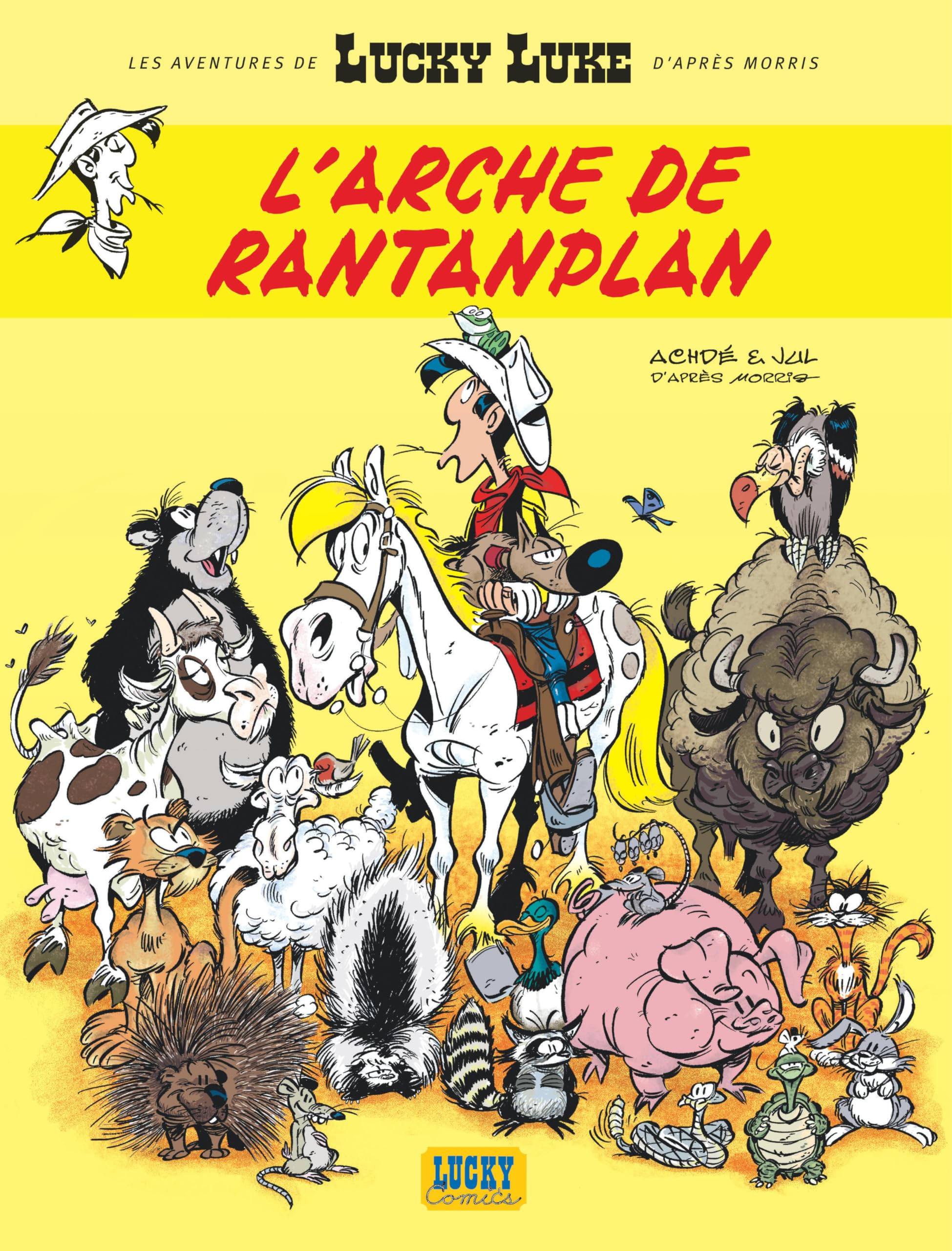 Les aventures de Lucky luke T10 - L'arche de Rantanplan
