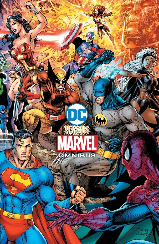 Dc Versus Marvel Omnibus (cover by Jim Lee)