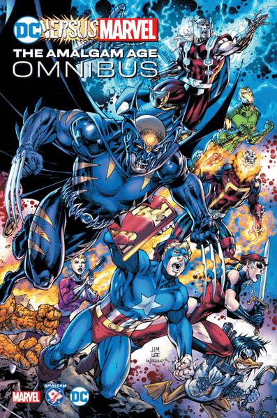 DC Versus Marvel: The Amalgam Age Omnibus (cover by Jim Lee)