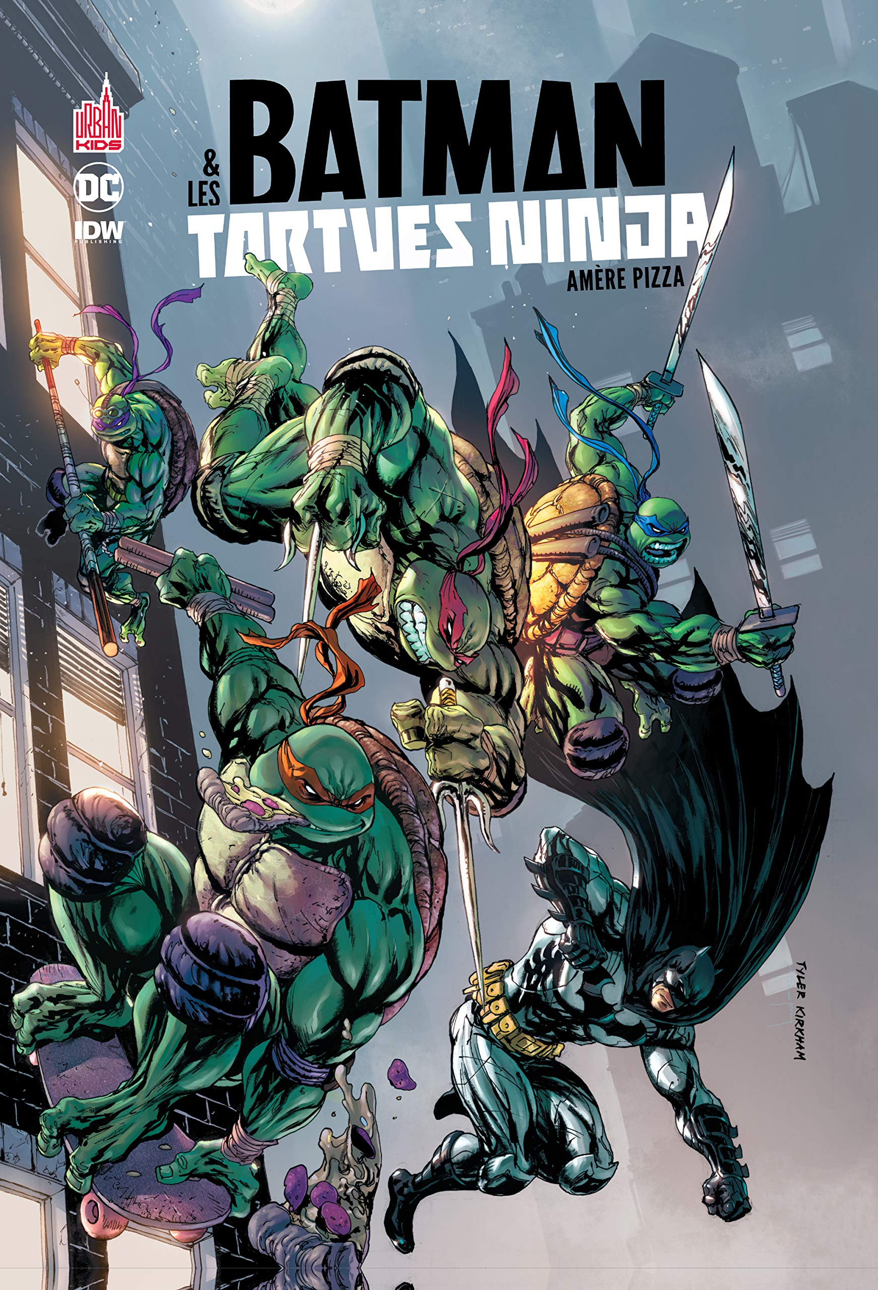 Batman et les Tortues Ninja, Tome 01 : Amère Pizza