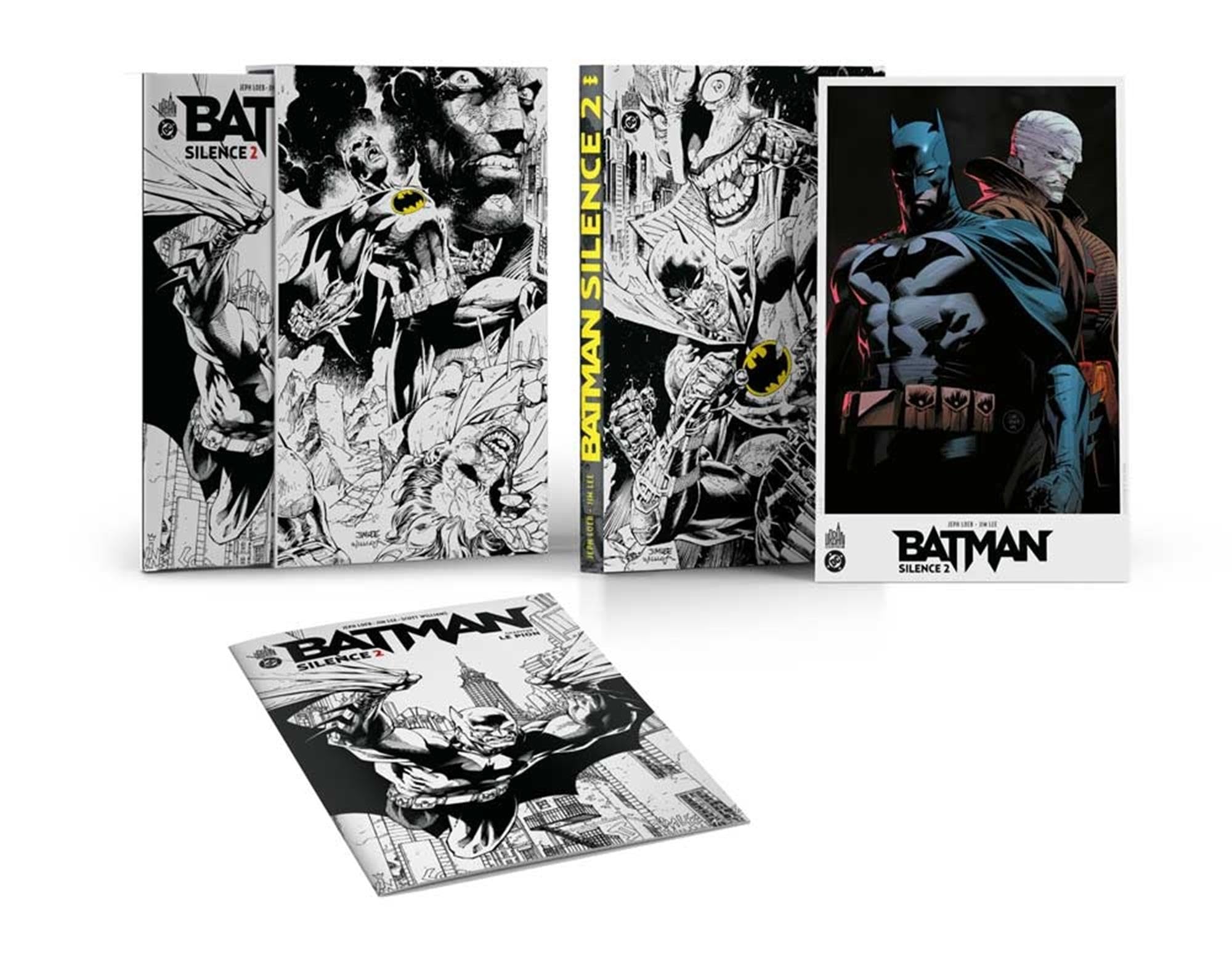 Batman Silence 2 N°1 : Batman158 + 1 ex-libris + Coffret