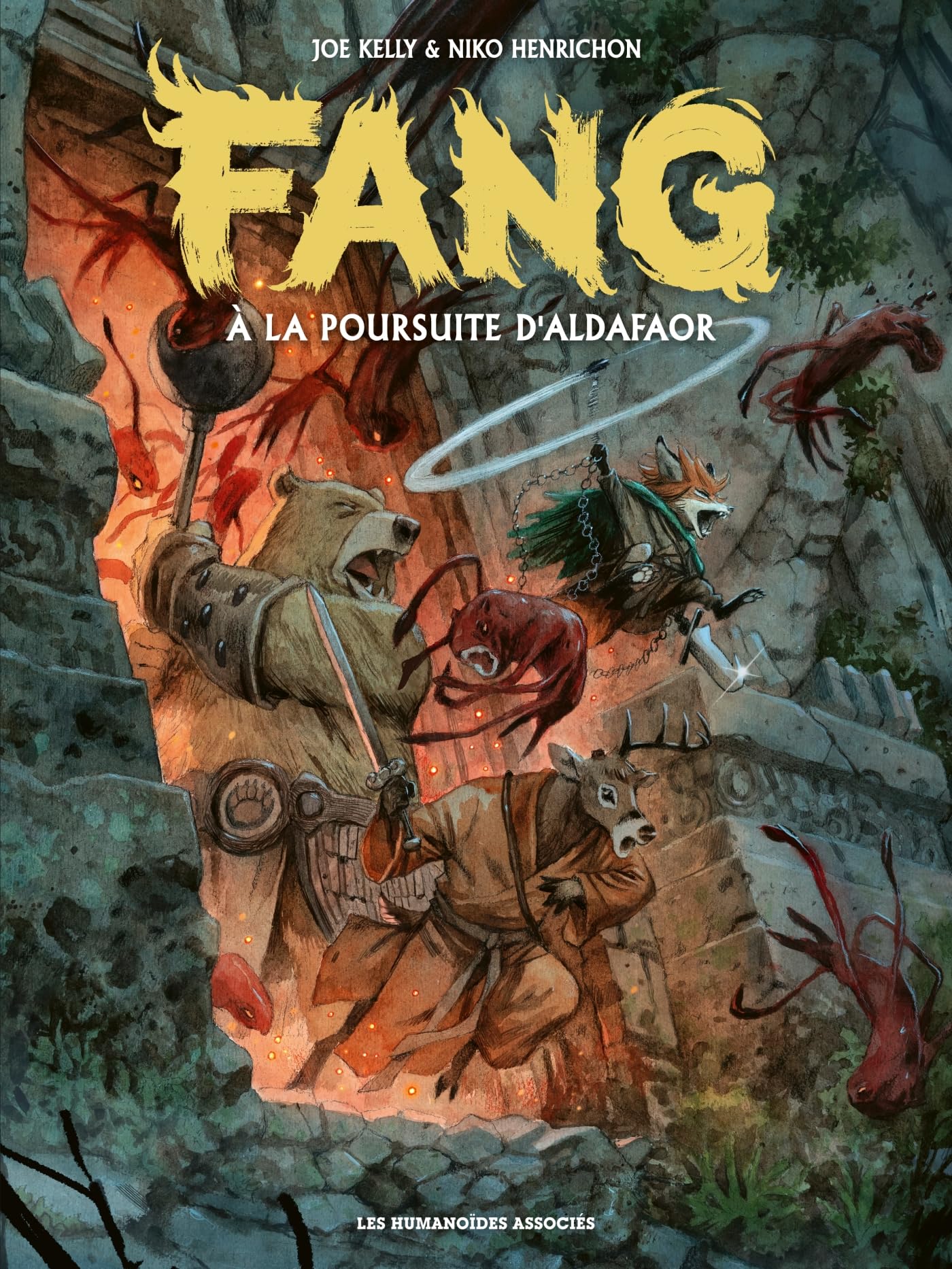 Fang: À la poursuite d'Aldafaor (Jaquette spécail Canal BD)