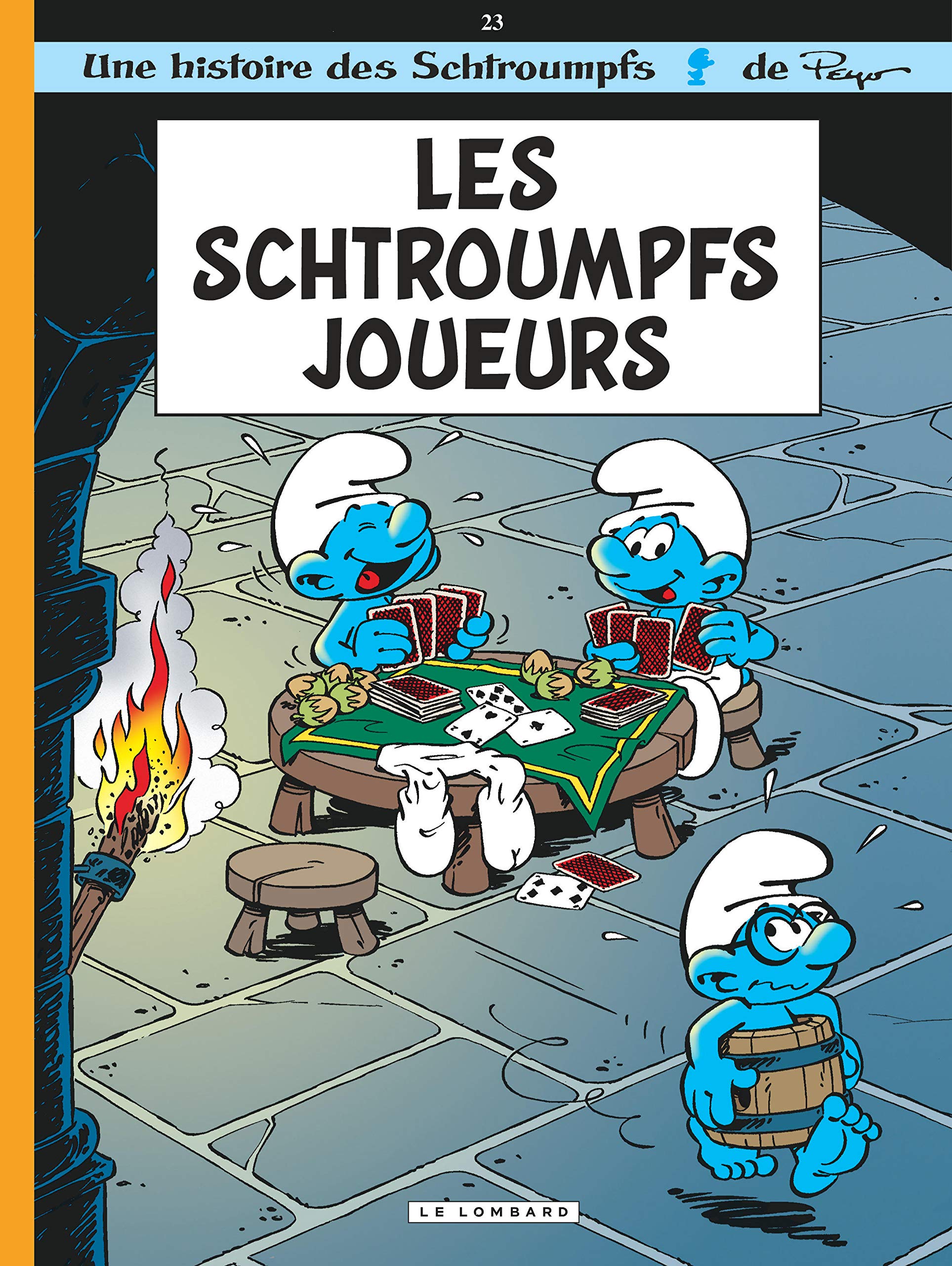 Les Schtroumpfs - Tome 23 : Les Schtroumpfs joueurs