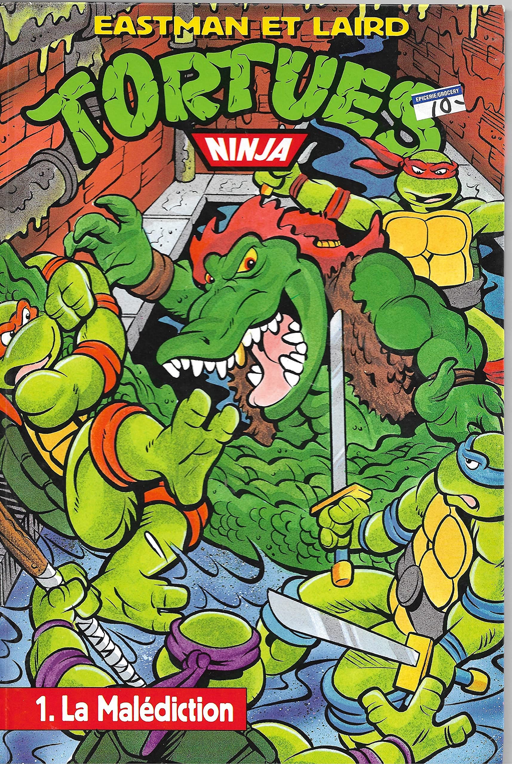 Tortues Ninja, 1. La malediction