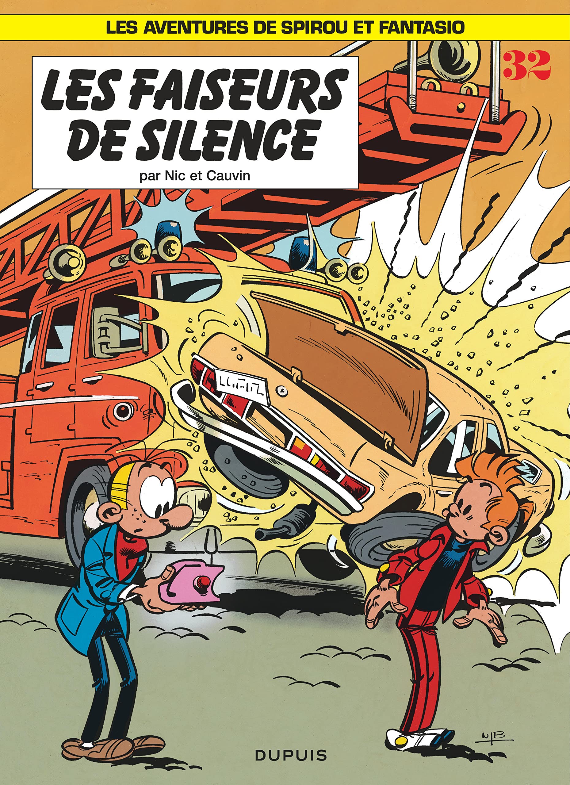 Les Aventures de Spirou et Fantasio, tome 32 : Les Faiseurs de silence