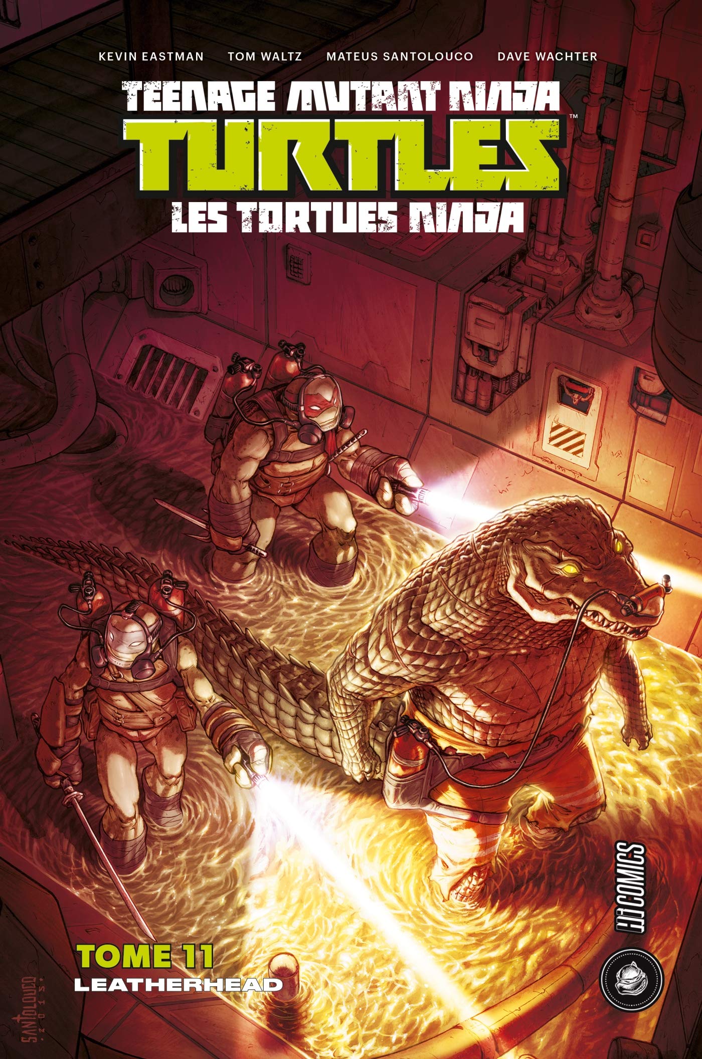 Teenage Mutant Ninja Turtles - Les tortues ninja Tome 11 - Leatherhead