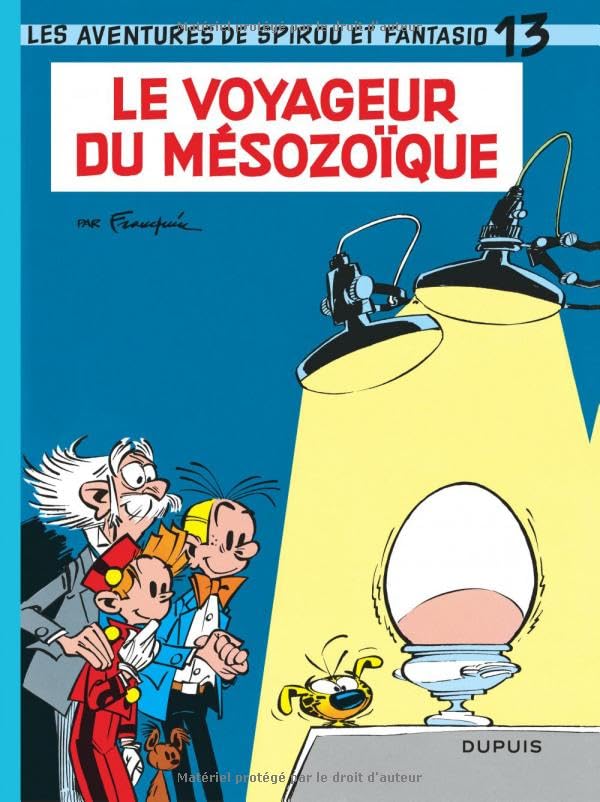 Spirou et Fantasio - Tome 13 - Le Voyageur du Mésozoïque