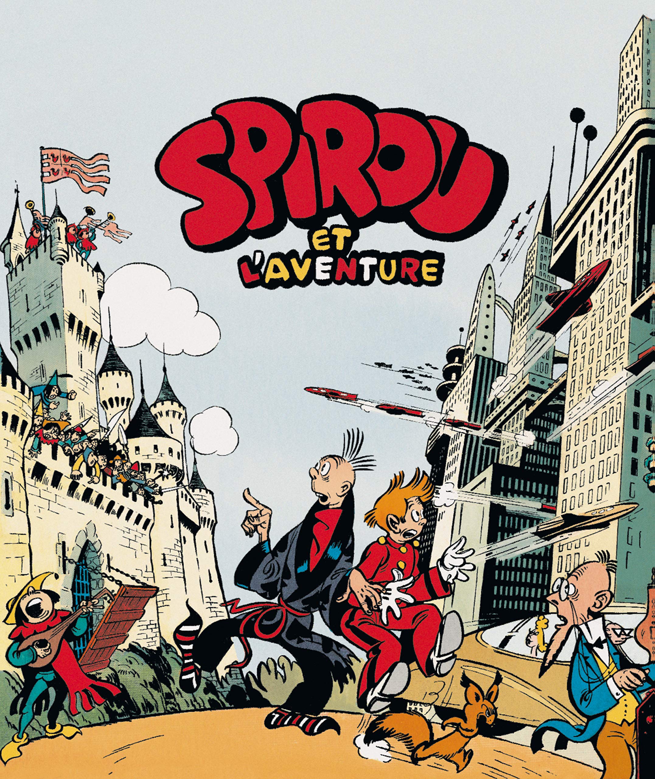 Spirou et fantasio, fac similé édition 1948 : Spirou et l'aventure