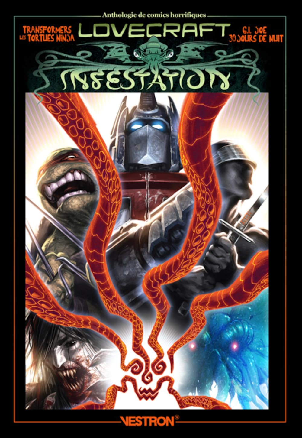 Lovecraft Infestation  - Anthologie de comics horrifiques