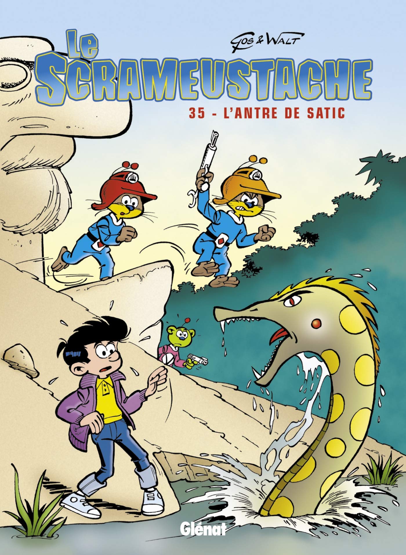 Le Scrameustache - Tome 35 :  L'antre de Satic