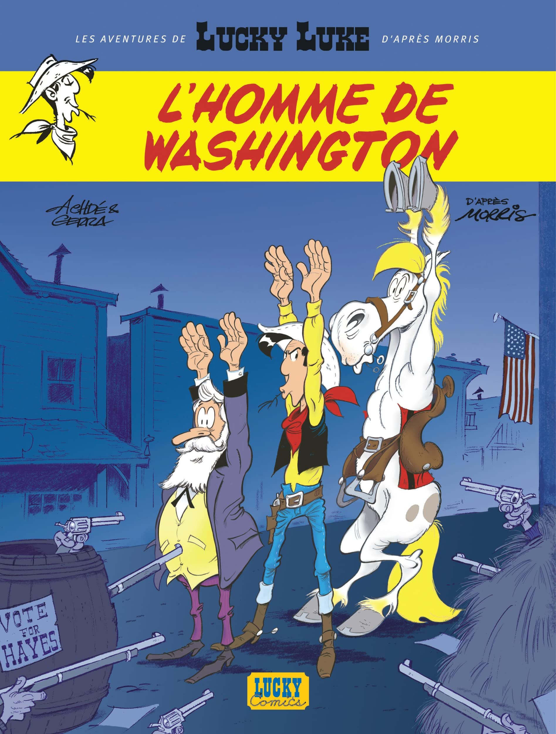 Lucky Luke d'après Morris - tome 03 - L'homme de Washington