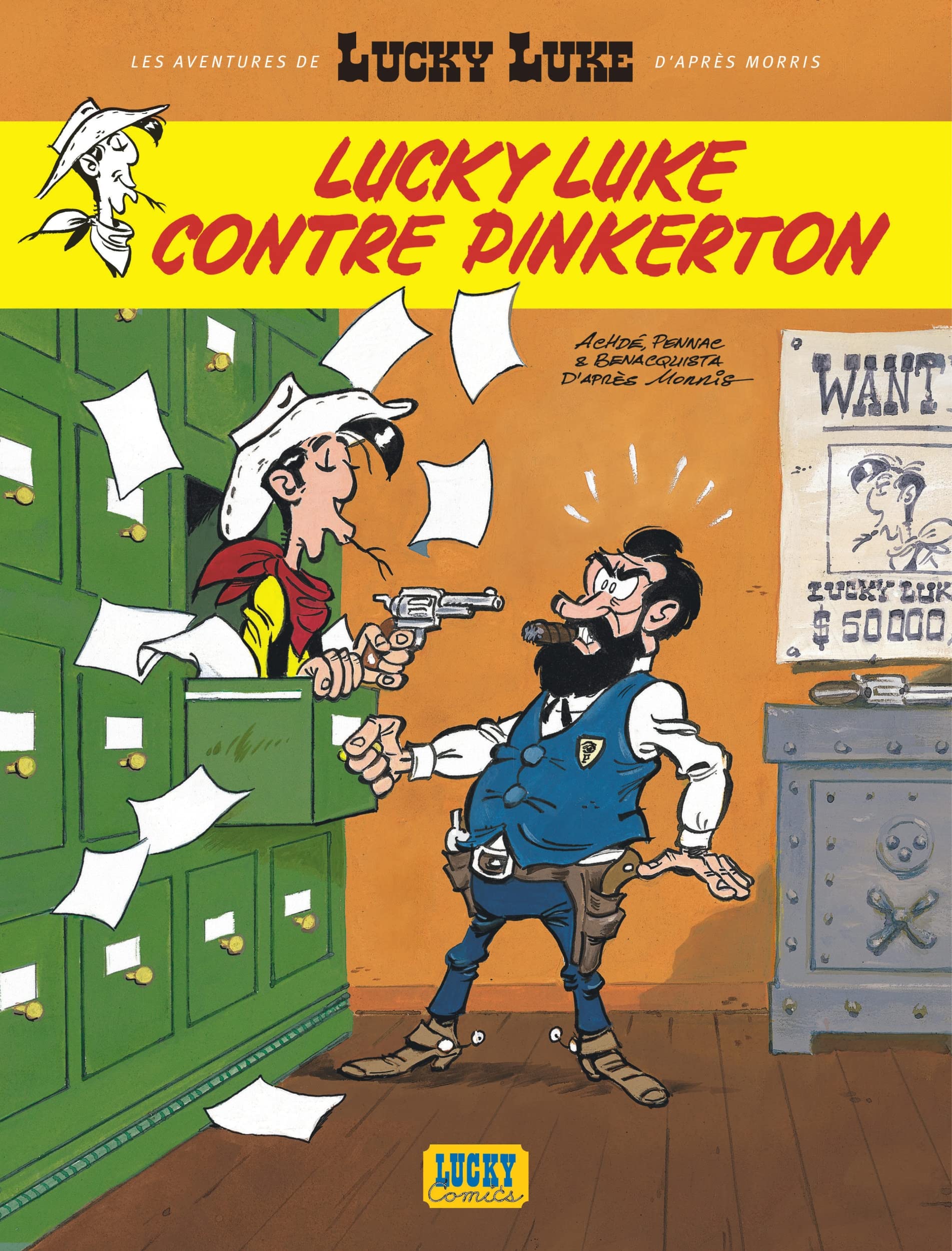 Lucky Luke d'après Morris - tome 04 - Lucky Luke contre Pinkerton